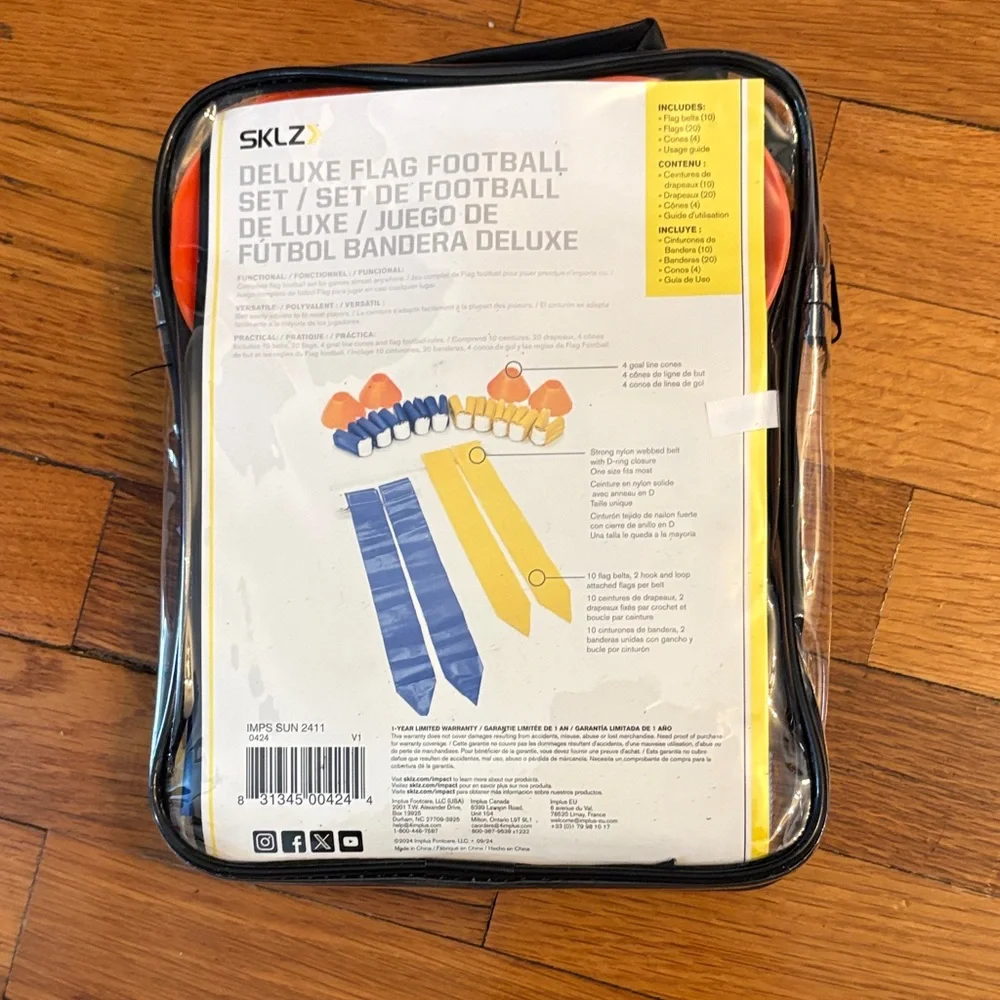 SKLZ Kids Flag Football Set - New in pkg.